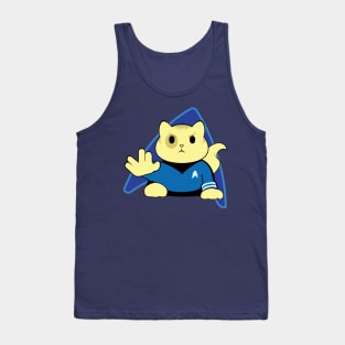 trekkie cat Tank Top